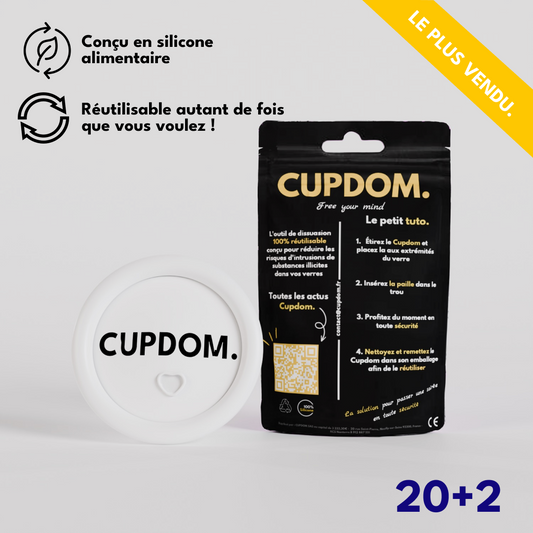 CUP'Pack 20+2 Cupdom Offert